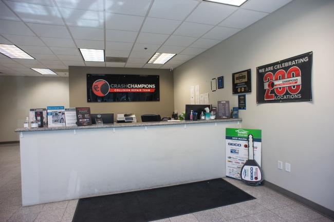 Ontario, CA - Crash Champions collision repair shop