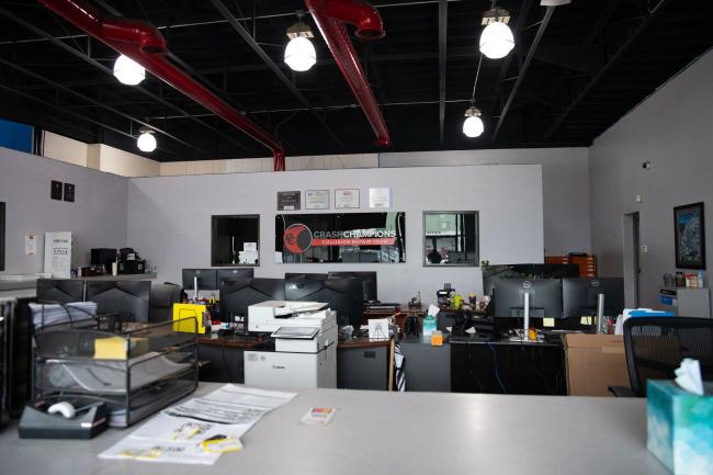 Los Angeles, CA - Crash Champions collision repair shop
