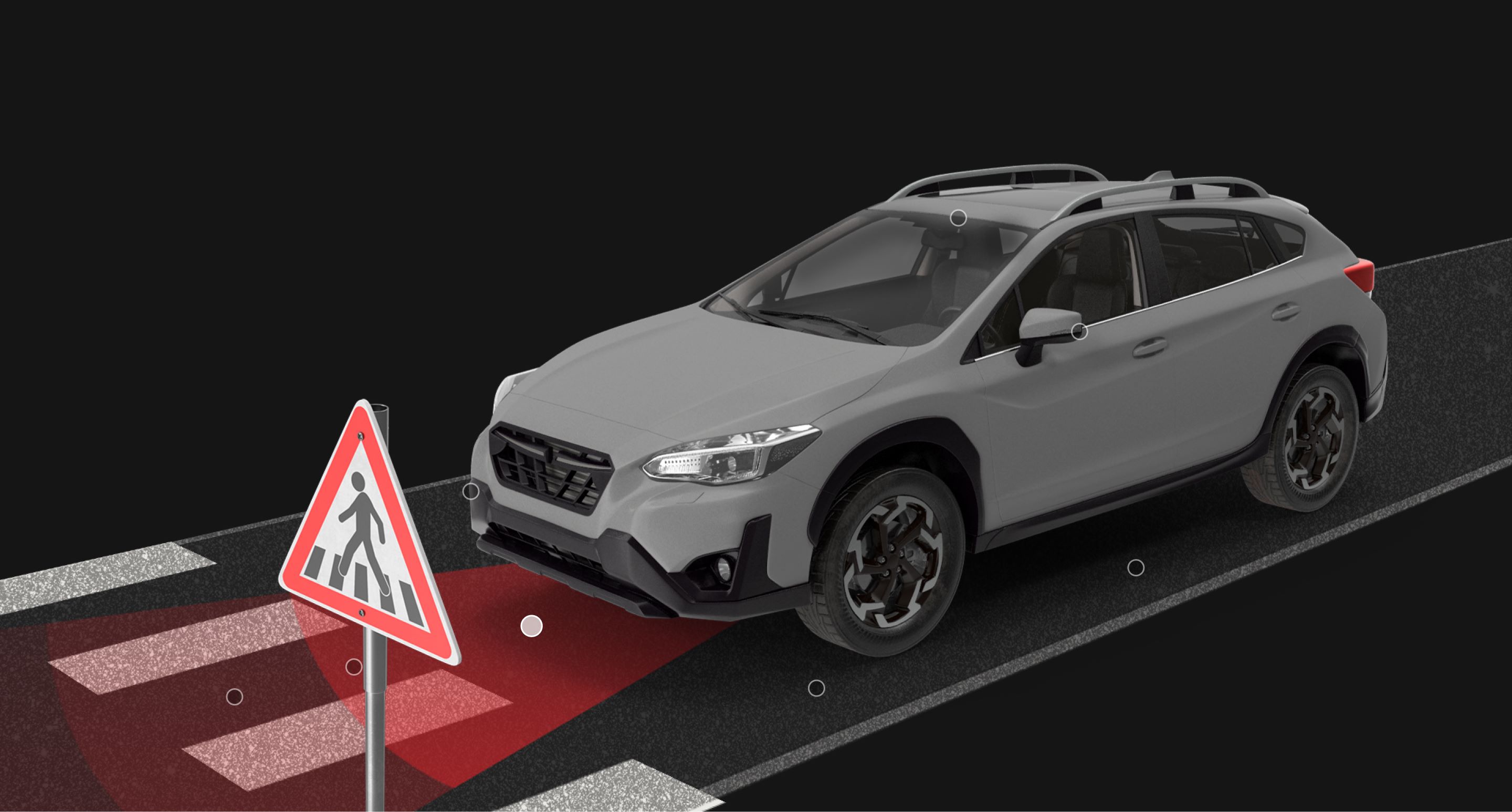 Pedestrian Crash Avoidance Mitigation